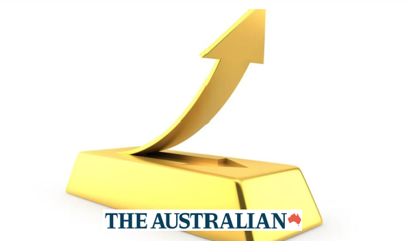 Image of a gold bar with arrow pointing upwards from it